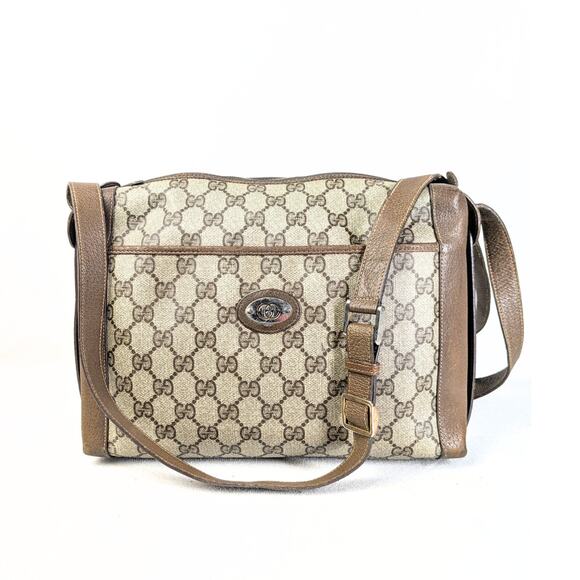 Pre-loved GUCCI Monogram Coated Canvas Crossbody Bag - Picture 2 of 11